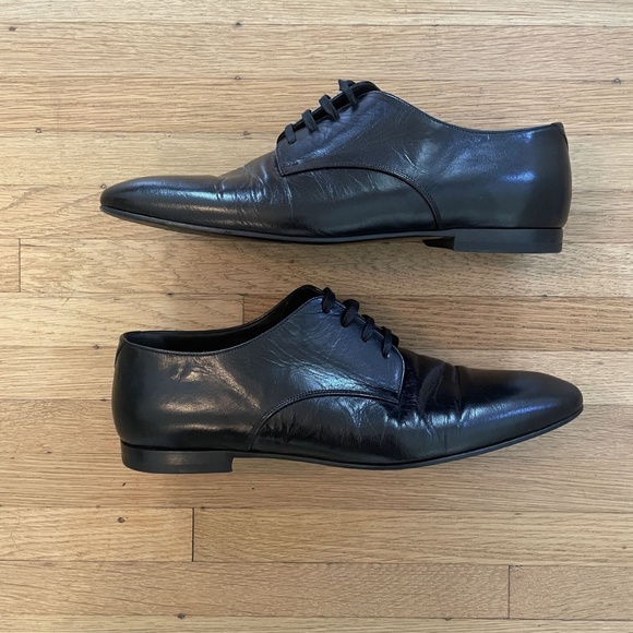 SAINT LAURENT leather dress shoes main image 8
